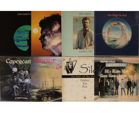 FOLK/FOLK ROCK LPs. Ace collection of 34 x LPs. Artists/titles include John Martyn (x4) - Solid Air (UK original pink rim ILP