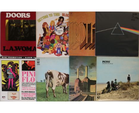 CLASSIC/PROG/PSYCH ROCK LPs. Another very clean collection of 8 x LPs. Titles are Doors - L.A. Woman (UK original 'window' sl