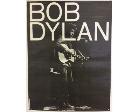 BOB DYLAN 1966 TOUR POSTER. A rare and original 1966 tour poster for Dylan's famous 'Judas' tour. Obtained by the vendor from