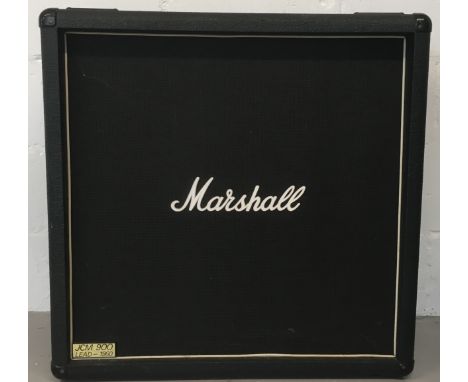 MARSHALL JCM 900 1960 SPEAKER OWNED BY IAN GILLAN. A Marshall JCM 900 1960 (serial 01030) speaker owned and used by Ian Gilla