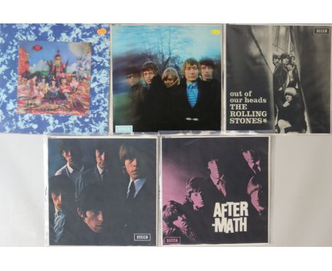 THE ROLLING STONES - 60s 'UNBOXED' LPs. More of what you want with this top bundle of 5 x lovely and clean LPs. Titles are No
