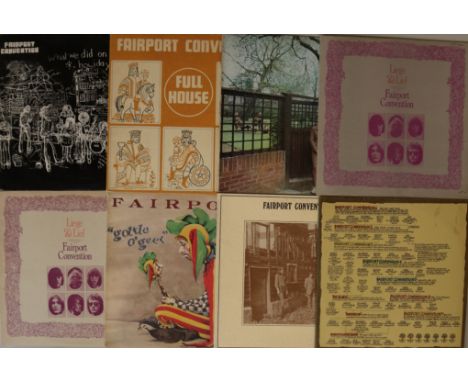 FOLK/FOLK-ROCK LPs. Smashing collection of 70 x LPs loaded with Fairport! Artists/titles include Fairport Convention (x16) in