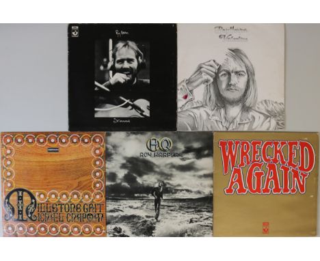 ROY HARPER/MICHAEL CHAPMAN LPs. Mesmerising selection of 5 x LPs featuring the exceptional talents of Roy Harper and Michael 