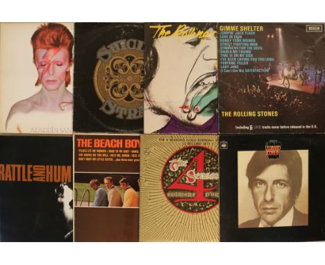 SOUL/POP/ROCK LPs/7". Extremely eclectic collection of 53x LPs with approx. 150x 7", artists/titles to include: David Bowie -