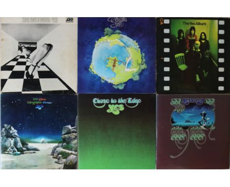 YES - LPs. Terrific collection of 12 x original UK pressing LPs (which includes Jon Anderson - Olias Of Sunhillow and Chris S