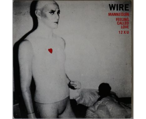WIRE - MANNEQUIN (UK 7" PROMO - HAR 5144). Hard to track down 1977 7" promo from Wire (HAR 5144). The record ('DEMO RECORD NO