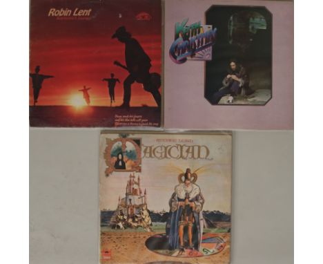 PSYCH/FOLK SINGER-SONGWRITERS - LPs. Expert selection of 3 x superb LPs. Titles are Robin Lent - Scarecrow's Journey (Nepenth