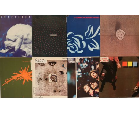 WAVE/INDIE/POWER POP. A collection of approximately 75 LPs/12" with artists/titles to include Chapter House - Whirlpool (DEDL