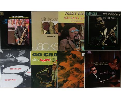 JAZZ - LPs. Swingin' collection of 36 x LPs with a couple of EPs. Artists/titles include Sonny Stiss - Make Someone Happy (SR