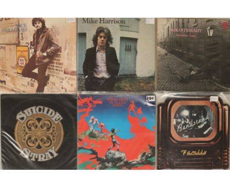 BLUES/FOLK/PROG ROCK - UK PRESSING LPs. Well tuned selection of 6 x LPs. Titles are Mick Abrahams - S/T (ILPS 9147 - Ex+/Ex g