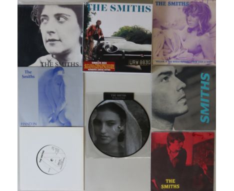 THE SMITHS - (LARGELY) UK 7" WITH BOX SET. Handsome collection of 7 x 7" with a 10 x 7" box set! Titles are Singles Box (2008