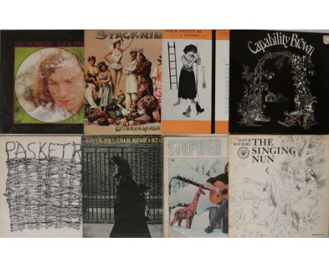 FOLK ROCK - LPs. Ace collection of around 70 x LPs. Artists/titles include Van Morrison - Astral Weeks (K 46024 RE), Stackrid