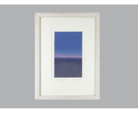 JOHN MILLER. 'Lelant Horizon'. Gouache on card. Signed & titled. 18 x 11cm. Condition Report: In good, ready-to-hang conditio