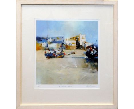 GLYN MACEY. 'A Cornish Dawn'. A signed & titled artist's proof print. 26.5 x 26.5cm. Condition Report: Very good. Ready to ha
