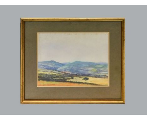 JOHN MILLER. Lake District Landscape. Watercolour, indistinctly titled. Signed & dated '84. 31 x 38.5cm. Condition Report: Ge