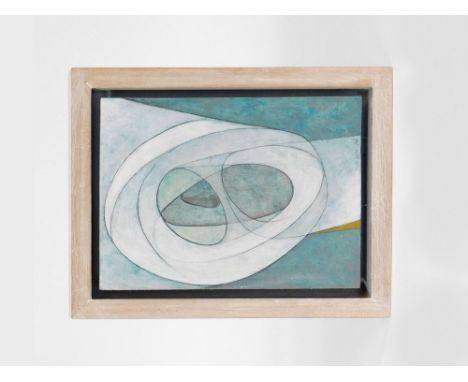 PATRICK HAUGHTON. 'Keive: October'. Pencil & acrylic on board. Initialled & dated 11.10.2000. To the reverse, signed, titled 