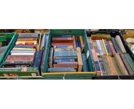 Three boxes of vintage and antiquarian books on Africa from the collection of Professor Wilks noted Africanist and historian 