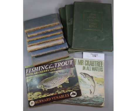 Collection of twelve books on fishing to include: a six 'How to Catch Them' books published by Herbert Jenkins including; Pik