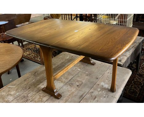 Ercol drop leaf table of small proportions. 102x67x46cm approx. (B.P. 21% + VAT)