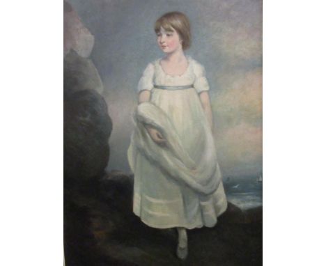 A copy of a portrait of Anne Isabella Milbanke (later Lady Byron) circa 1800, after a painting by John Hoppner (1758-1810), o