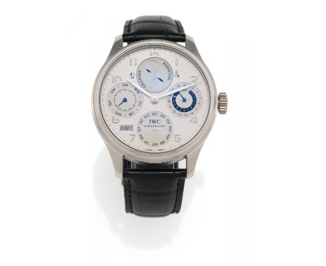 IWC SCHAFFHAUSENPortugieser. Armbanduhr. Herkunft: Schweiz, Schaffhausen. Datierung: 2003. Werk: Automatik, C.50611. Gehäuse/