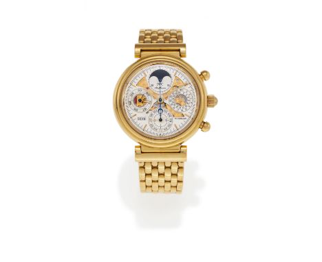 IWC SCHAFFHAUSENDa Vinci Tourbillon. Armbanduhr. Herkunft: Schweiz, Schaffhausen. Datierung: Um 1980. Werk: Handaufzug, ewige