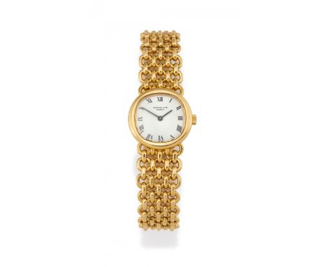 PATEK PHILIPPEEllipse. Damenuhr. Herkunft: Schweiz, Genf. Datierung: Um 1980. Werk: Handaufzug Cal. 16-250. Gehäuse/Armband: 