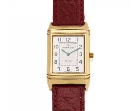 JAEGER LECOULTREReverso Classique. Armbanduhr. Herkunft: Schweiz, Le Sentier. Datierung: 1997. Werk: Quarz. Gehäuse/Armband: 