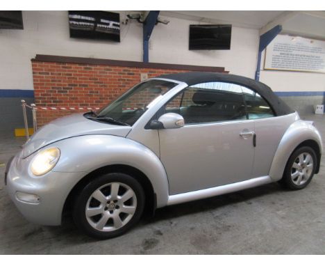 Make &amp; Model: VW Beetle CabrioletDate of Reg: YP05 TCVColour: Silvercc: 1984MoT: 29-10-2020Fuel Type: PETROLMileage: 113k