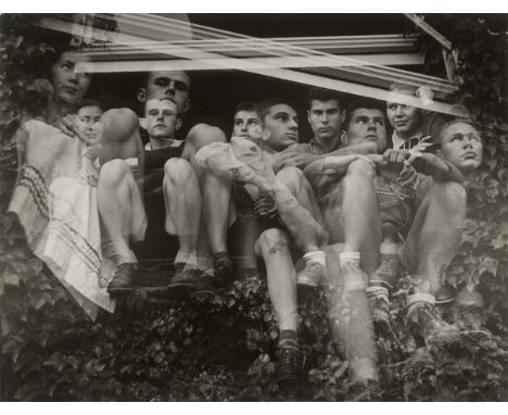Herbert List (Hamburg 1903 – 1975 München). Ohne Titel. Vermutlich 1930er–JahreVintage. Silbergelatineabzug. Mehrfachbelichtu