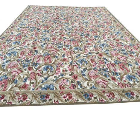 FINE AUBUSSON TAPESTRY CARPET, 318cm x 240cm. 