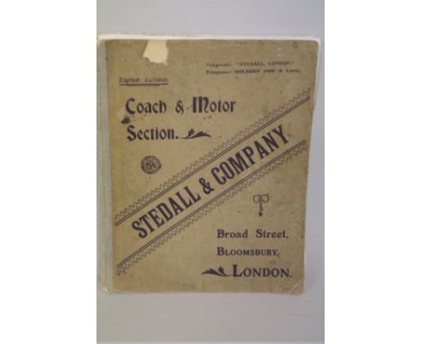 Magazines:&nbsp;The Royal Automobile Club Journal, two copies 1911 and 1912; Motorcycling, 1915; The Motorcycle 1919; a 'Sted