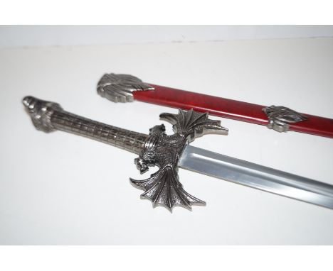 Ornamental sword &amp; scabbard