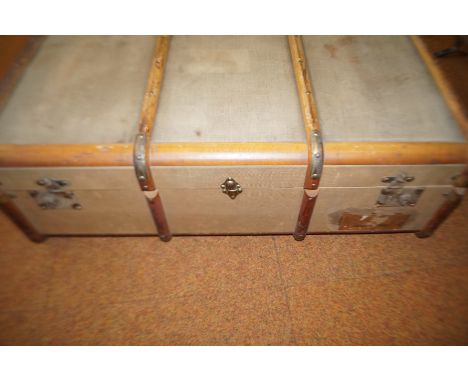 Large travel trunk