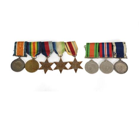 A First/Second World War Long Service Group of Eight Naval Medals, awarded to J.51800 I.CARR. A.B. R.N., comprising British W