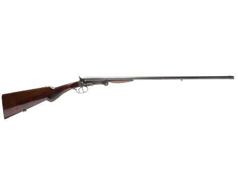  ƑUnion Armera: a .410 folding double hammer gun, serial number 47740, barrels 26.5 in., side lever action, rebounding hammer