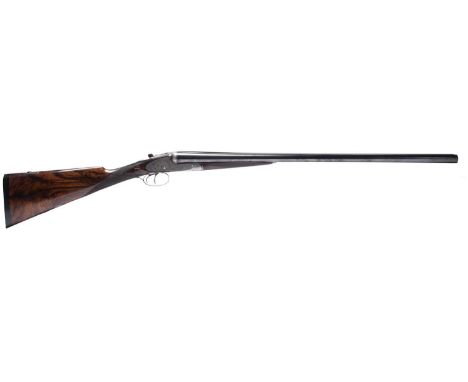  ƑHenry Atkin: a 12 bore side lock ejector double sporting gun, serial number 2954, barrels 27 in., engraved 'HENRY ATKIN' an