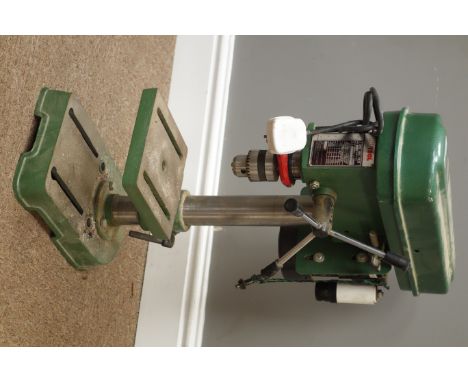 NuTool DIY13 5-speed pillar drill, H57cm   Condition Report   Click here for further images, condition, auction times & deliv