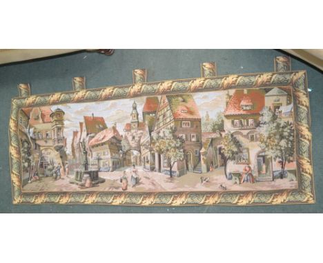 A&nbsp; Belgian hanging tapestry