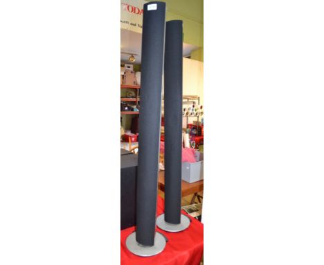 A pair of Bang &amp; Olufsen floor standing speakers