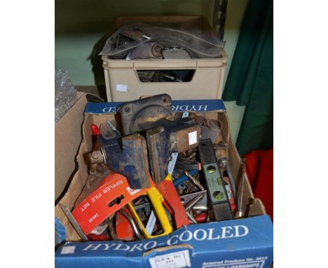 A boxed selection of DIY tools &amp; accessories