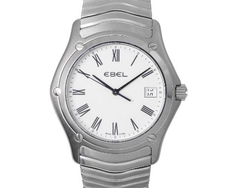 EBEL Classic Wave, Ref. E9255F41. Armbanduhr. Edelstahl. Quarz-Werk mit neuer Batterie. Serien Nr. A067588. Gebrauchsspuren a