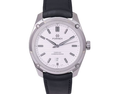 FORMEX Essence 43 Chronometer. Ref. 0330.1.6311. Herren Armbanduhr. Aus 2021. Edelstahl. Automatik-Werk Kaliber SW-200. Serie