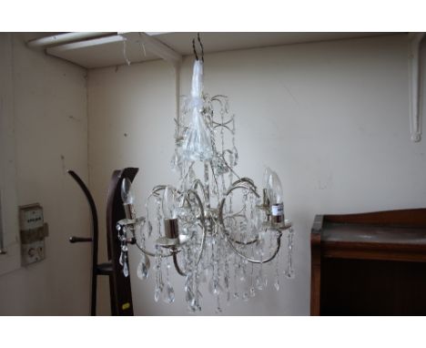 A five branch ceiling light