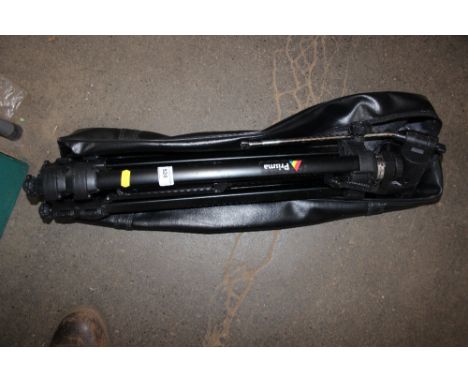 A camera tripod