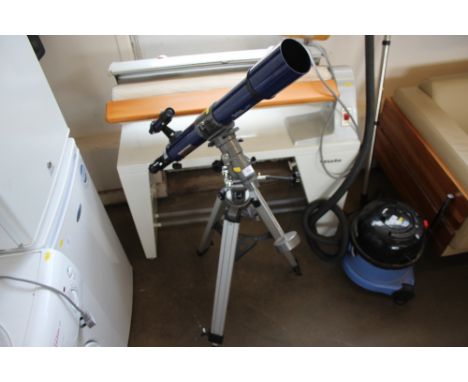 A Skylux telescope on tripod stand