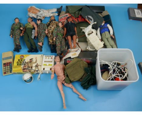 Collection of Action Man figures &amp; accessories