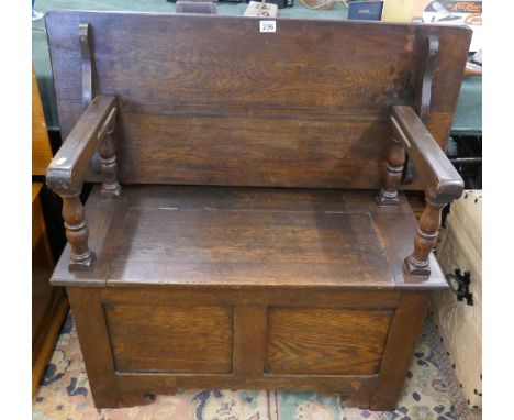Oak monks bench