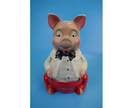 Vintage Mr Pig Ellgreave piggy back