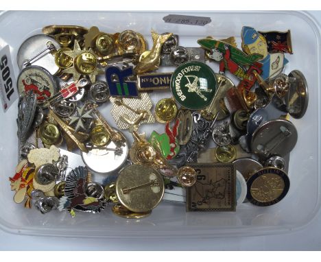 A Collection of Assorted Enamel and Other Badges, etc.